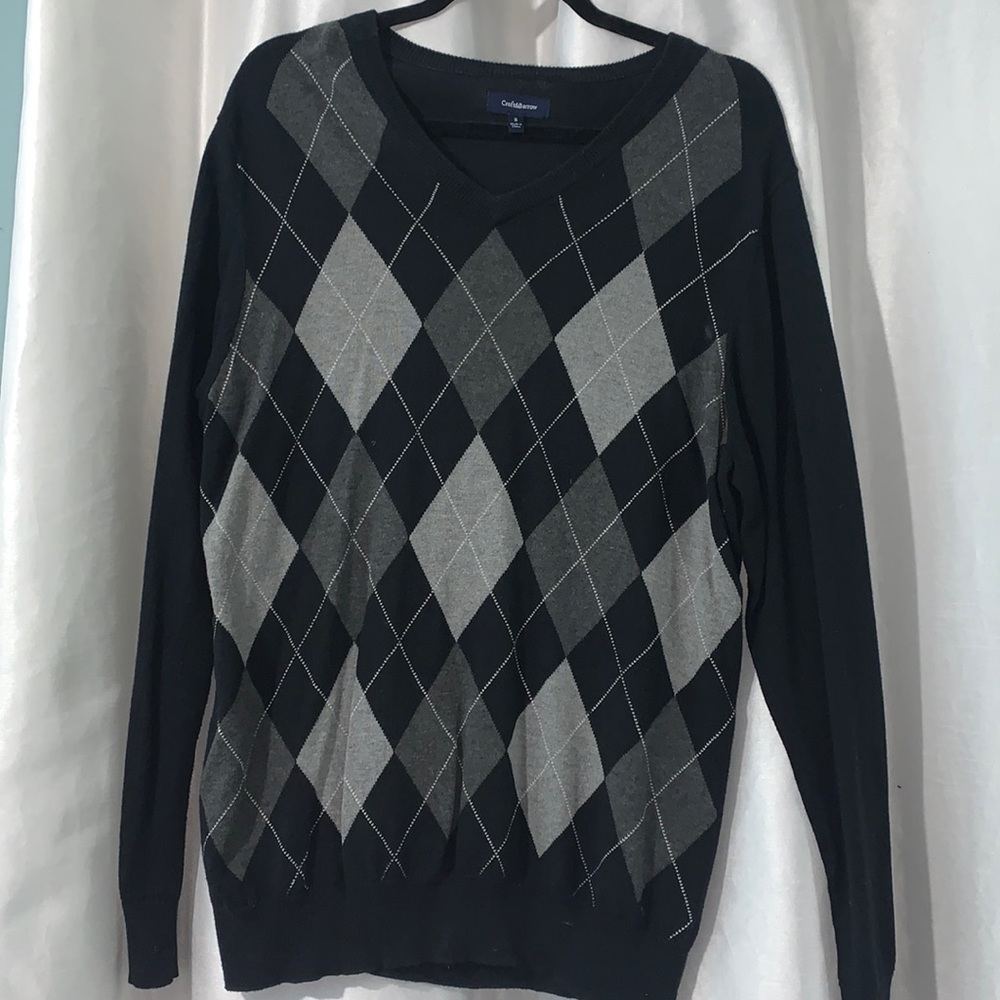 Men’s Croft & Borrow Argyle Sweater